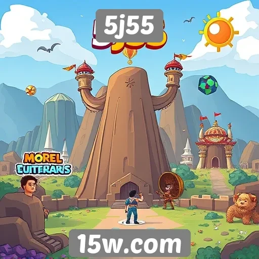 História e evolução do site de jogos 5j55