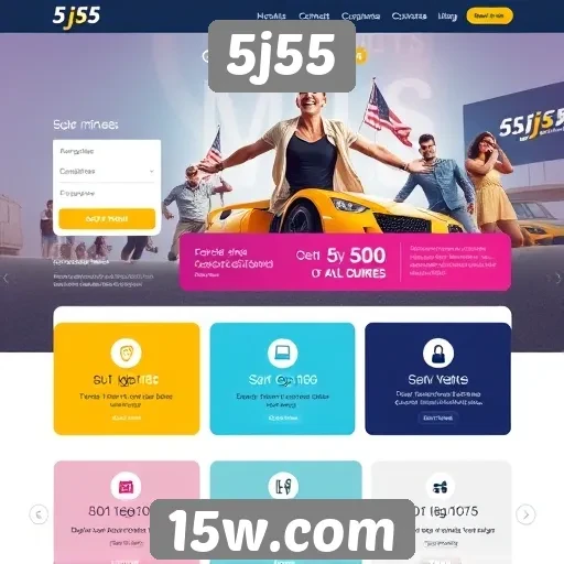 Cadastro e funcionamento do site 5j55